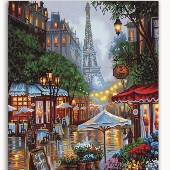 Other - ⭐ Springtime in Paris Paint by Number